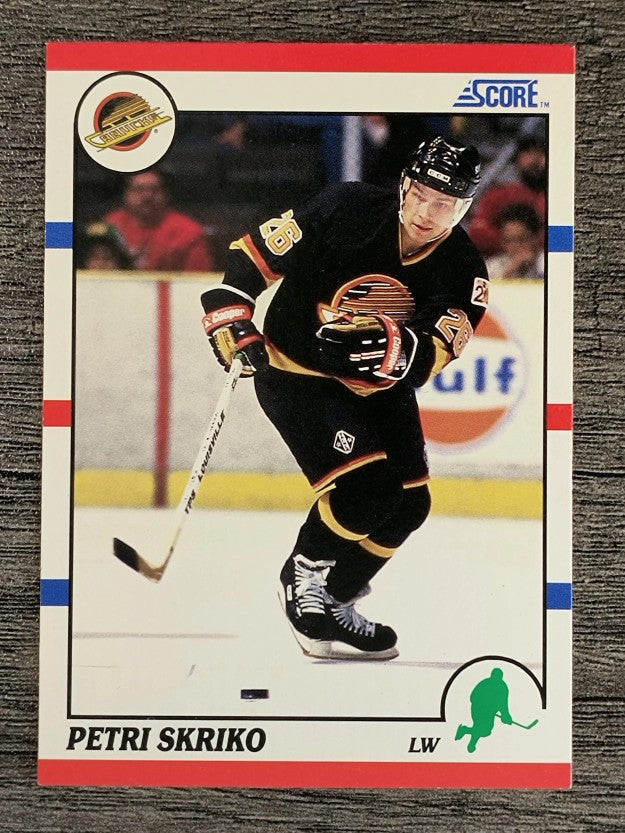1990-91 Score #154 Petri Skriko