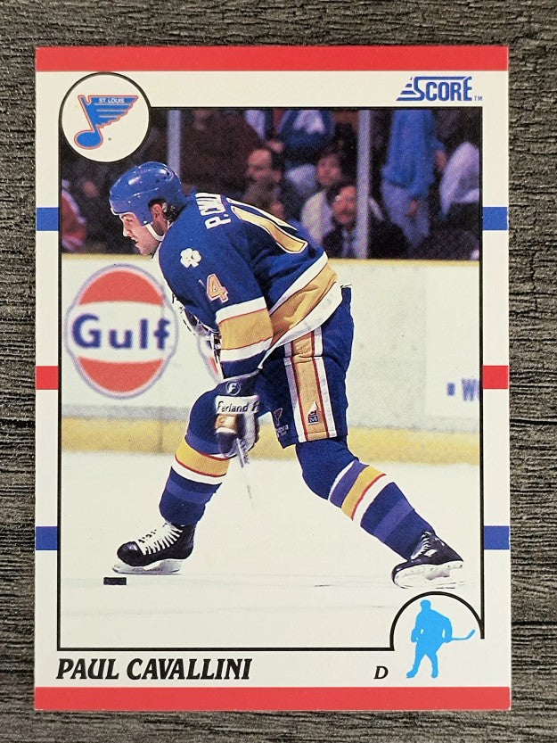 1990-91 Score #185 Paul Cavallini
