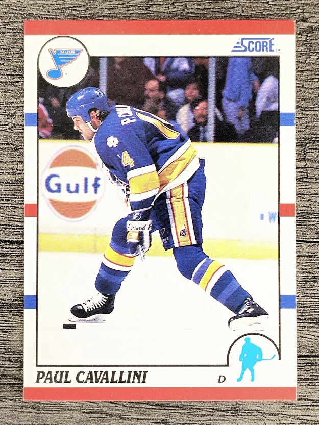 1990-91 Score #185 Paul Cavallini