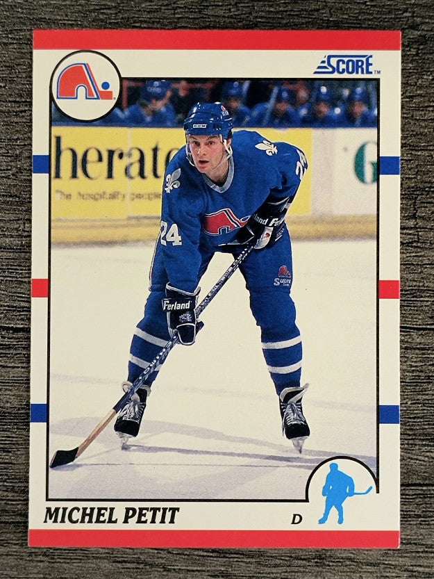 1990-91 Score #187 Michel Petit