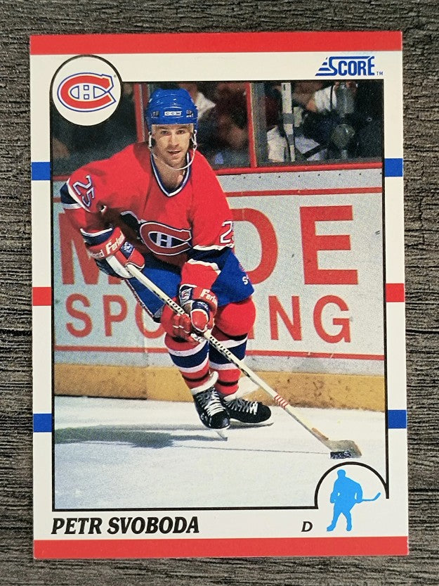 1990-91 Score #191 Petr Svoboda
