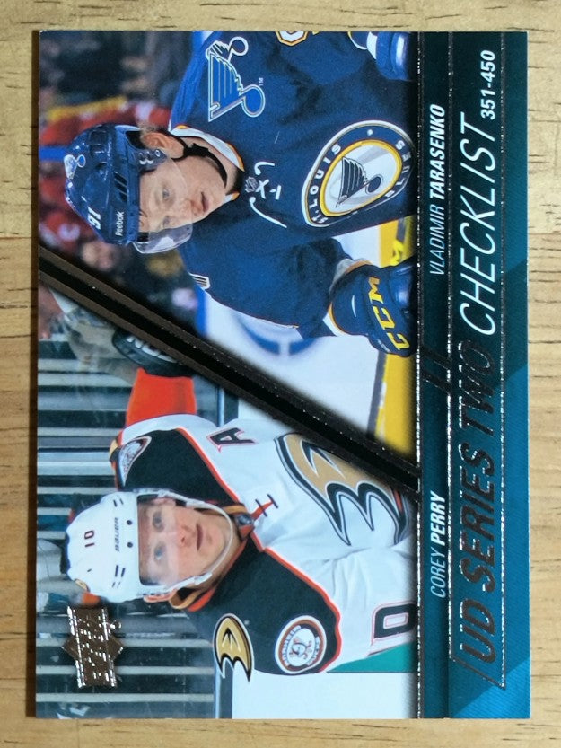 2015-16 Upper Deck #450 Corey Perry/Vladimir Tarasenko CL