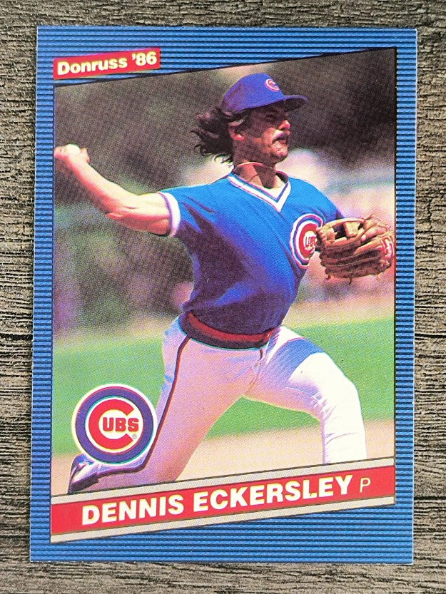 1986 Donruss #239 Dennis Eckersley