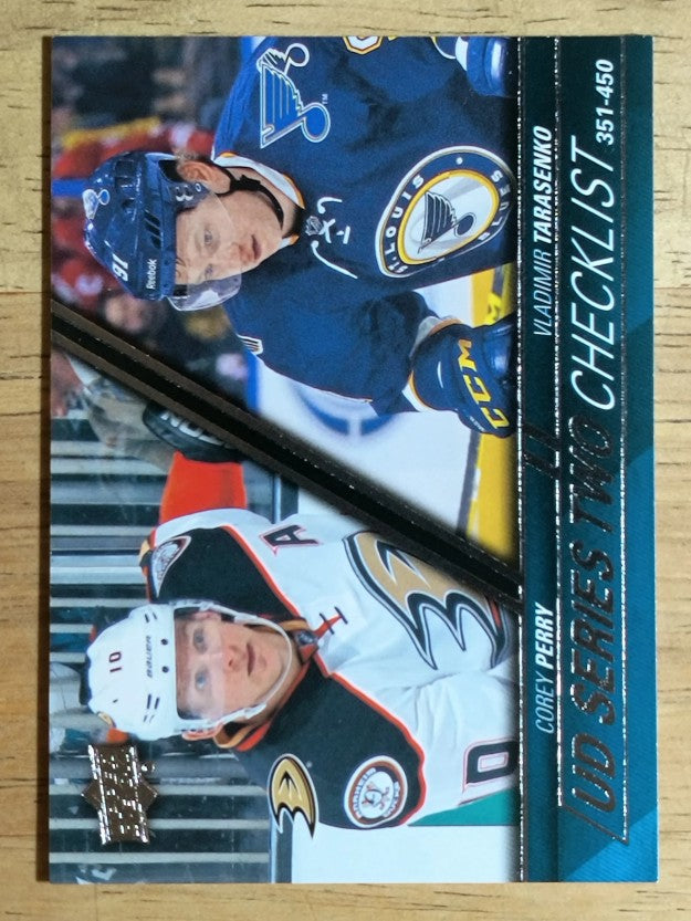2015-16 Upper Deck #450 Corey Perry/Vladimir Tarasenko CL