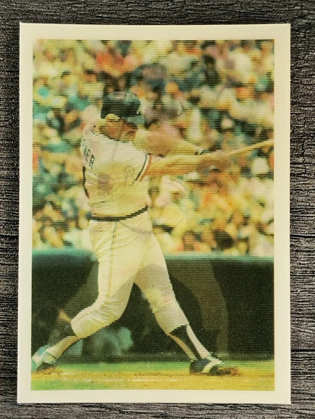 1986 Sportflics #115 Bob Horner