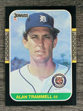 1987 Donruss #127 Alan Trammell