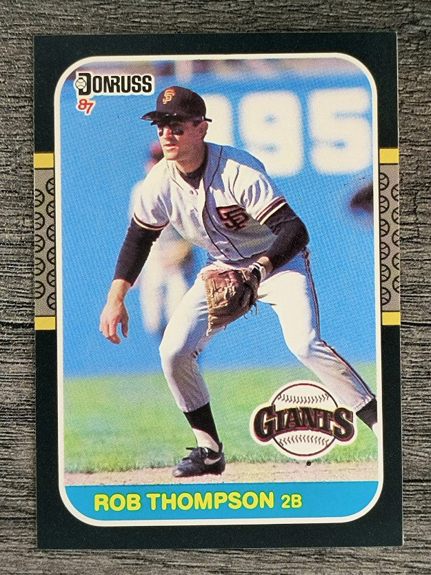 1987 Donruss #145 Robby Thompson RC