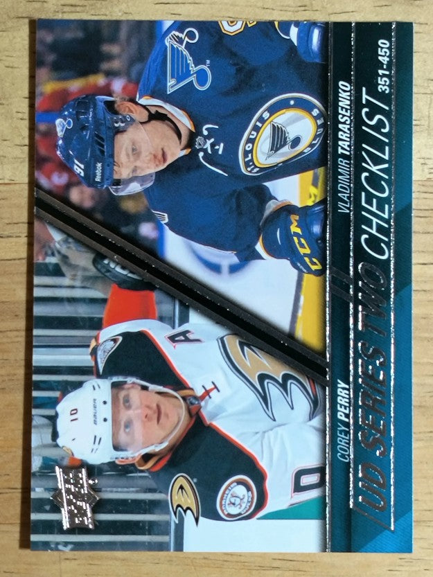 2015-16 Upper Deck #450 Corey Perry/Vladimir Tarasenko CL