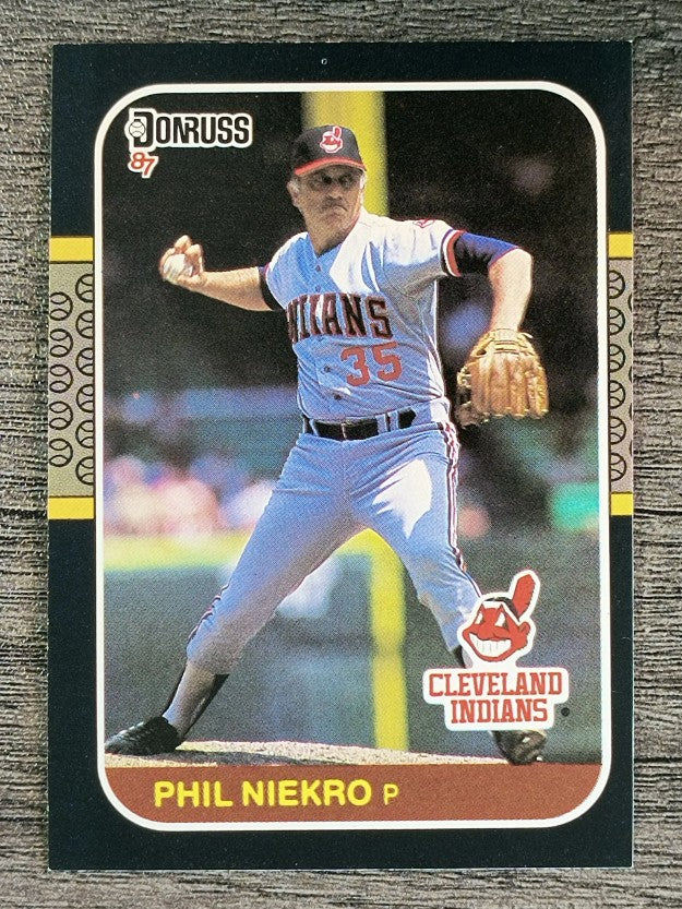 1987 Donruss #465 Phil Niekro
