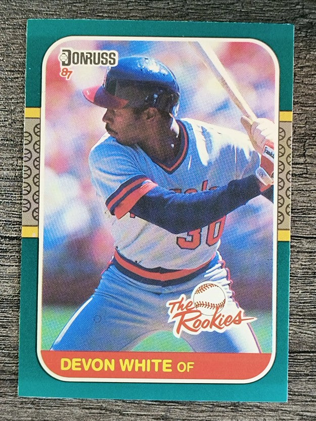 1987 Donruss Rookies #8 Devon White