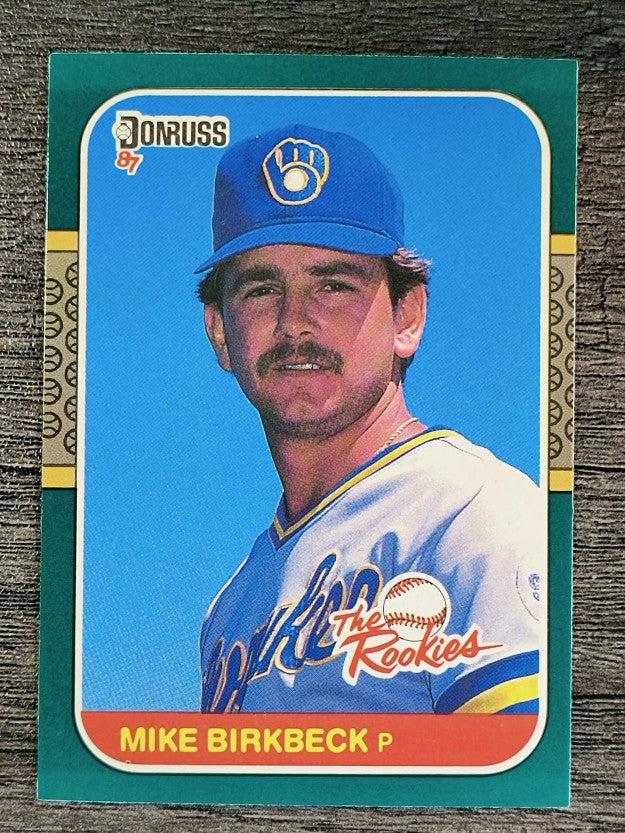 1987 Donruss Rookies #19 Mike Birkbeck