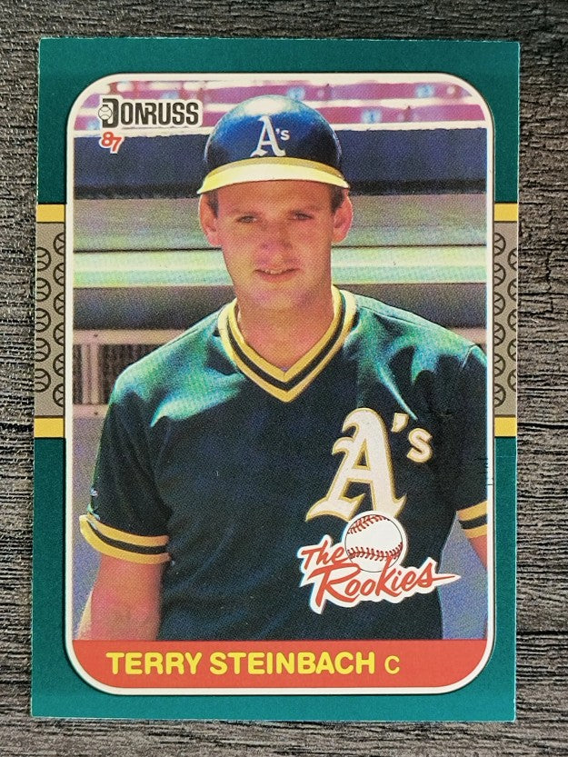 1987 Donruss Rookies #26 Terry Steinbach