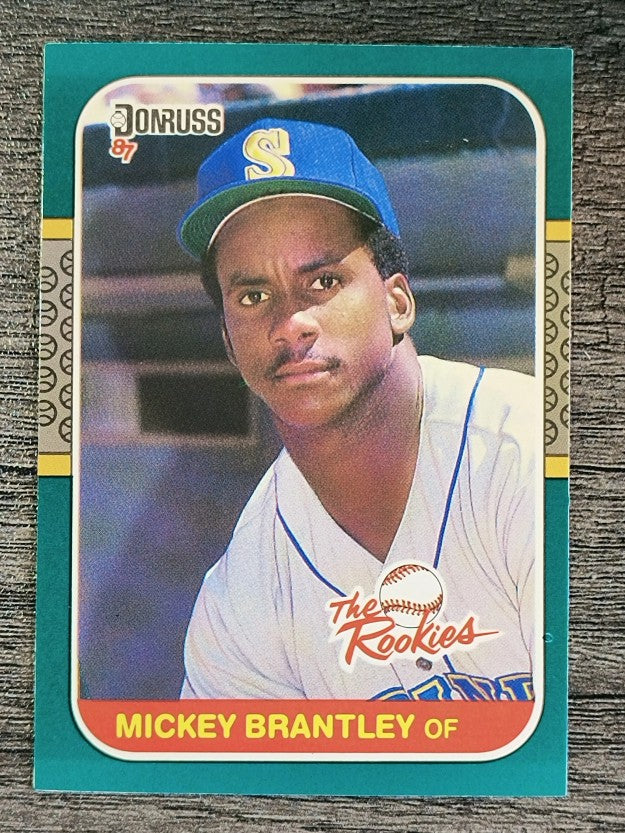 1987 Donruss Rookies #27 Mickey Brantley