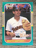 1987 Donruss Rookies #44 Benito Santiago