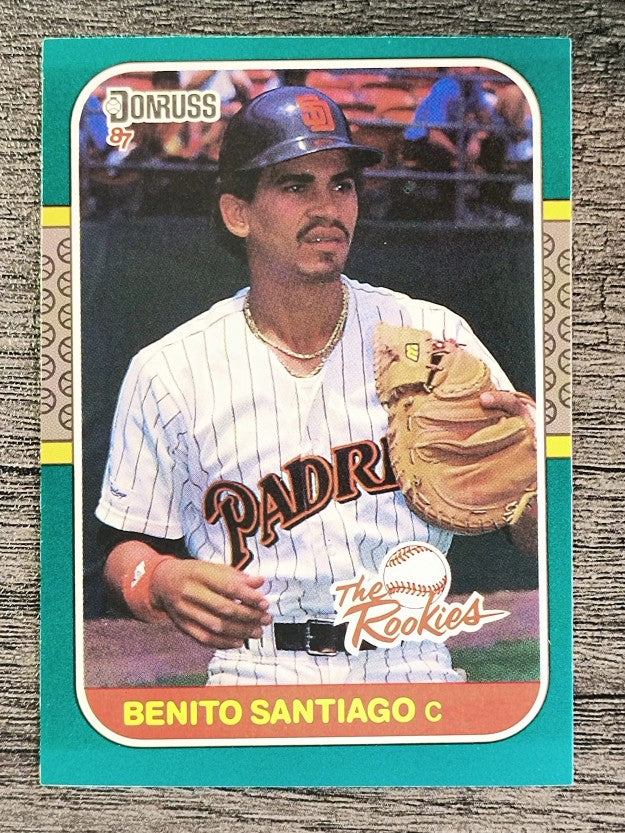1987 Donruss Rookies #44 Benito Santiago