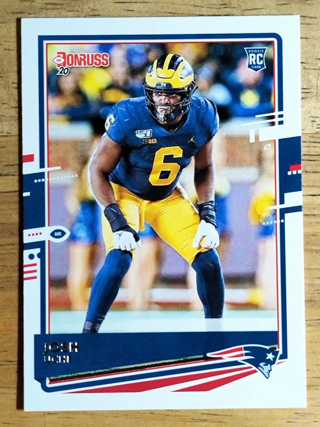 2020 Donruss #287 Josh Uche RC