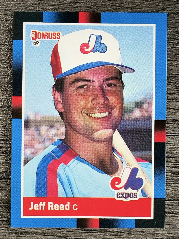 1988 Donruss #88 Jeff Reed