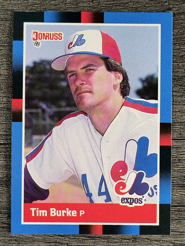 1988 Donruss #98 Tim Burke