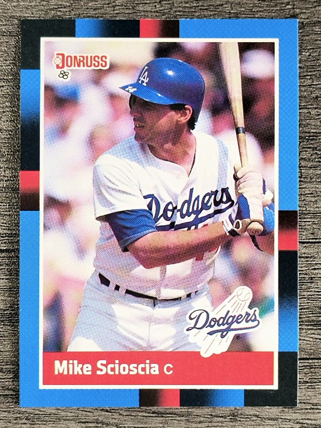 1988 Donruss #106 Mike Scioscia