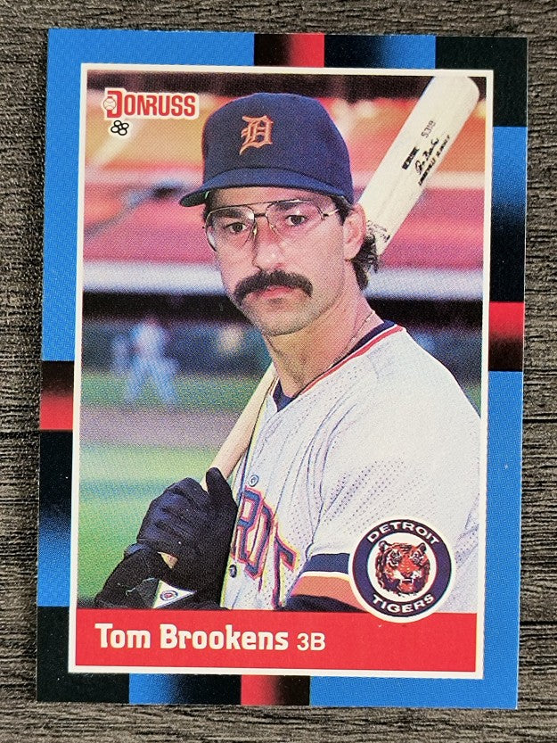1988 Donruss #107 Tom Brookens