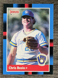 1988 Donruss #117 Chris Bosio
