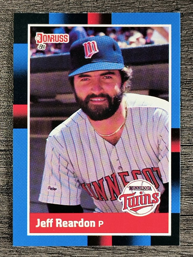 1988 Donruss #122 Jeff Reardon