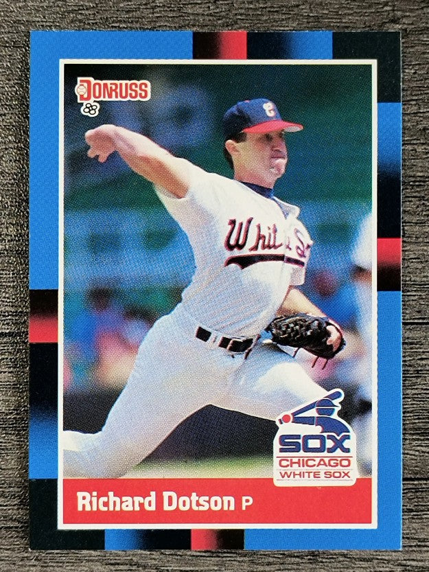 1988 Donruss #124 Richard Dotson