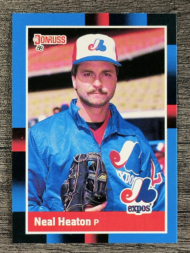 1988 Donruss #134 Neal Heaton