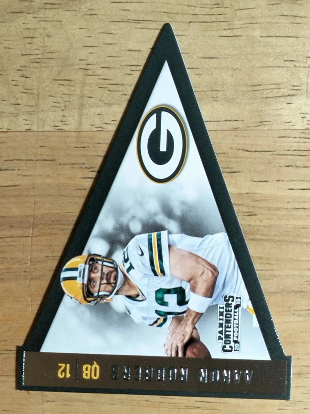 2015 Panini Contenders Pennants #2 Aaron Rodgers