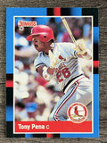 1988 Donruss #170 Tony Pena