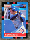 1988 Donruss #180 Scott Fletcher