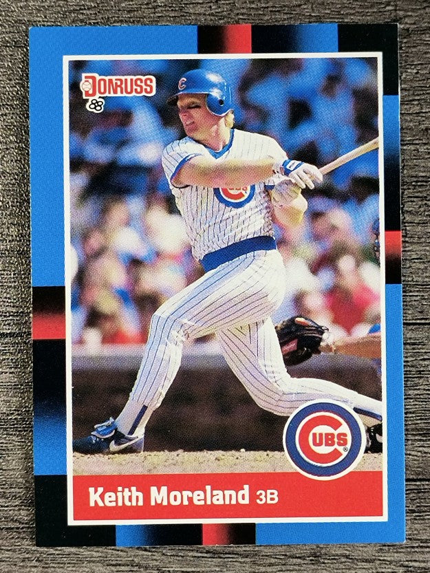 1988 Donruss #201 Keith Moreland