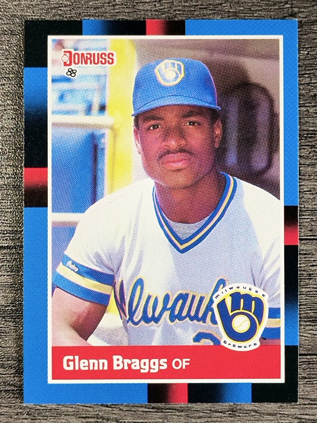 1988 Donruss #240 Glenn Braggs
