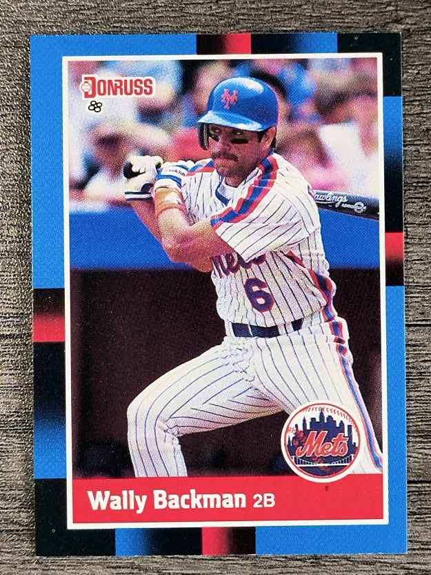 1988 Donruss #241 Wally Backman