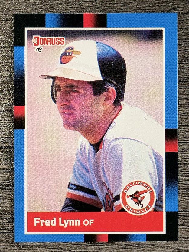 1988 Donruss #248 Fred Lynn
