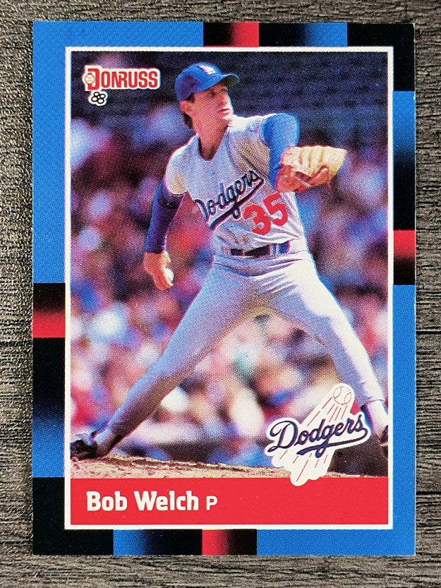 1988 Donruss #253 Bob Welch