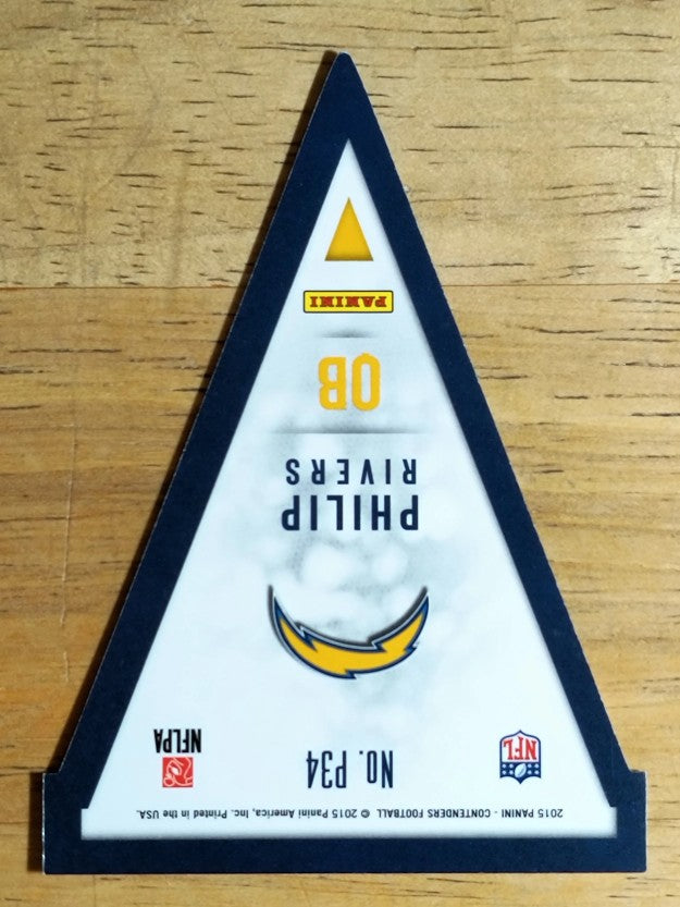 2015 Panini Contenders Pennants #34 Philip Rivers