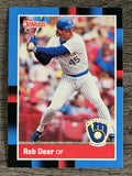 1988 Donruss #274 Rob Deer