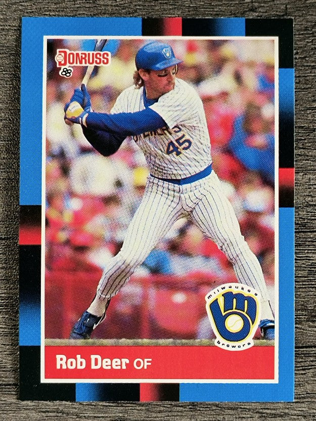 1988 Donruss #274 Rob Deer
