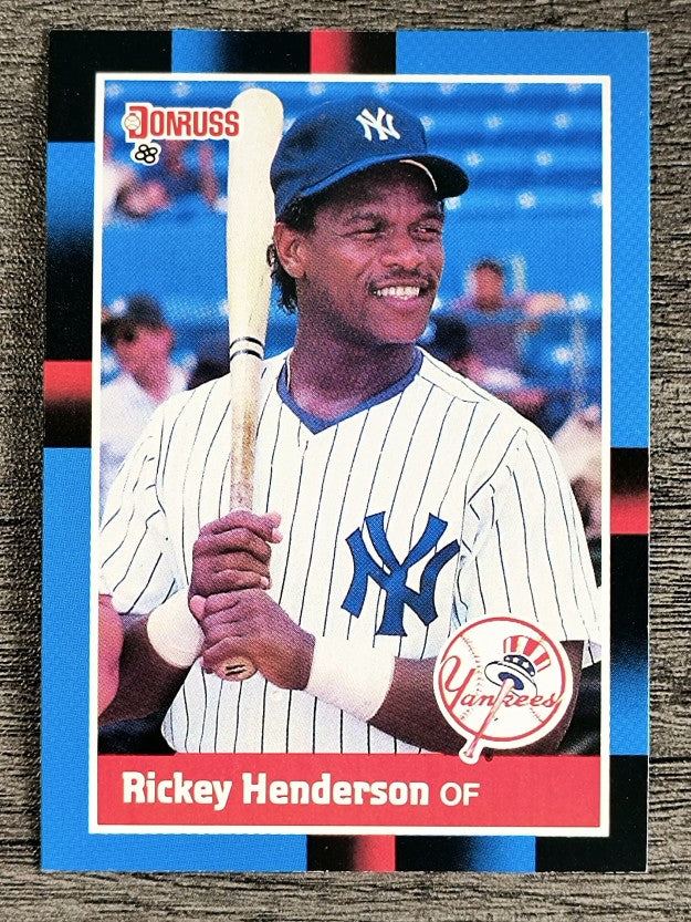 1988 Donruss #277 Rickey Henderson