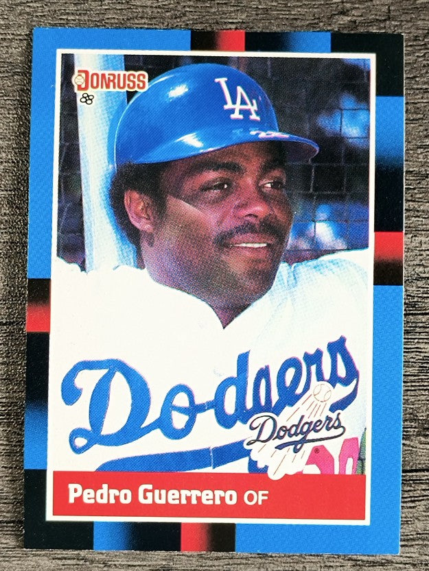 1988 Donruss #278 Pedro Guerrero