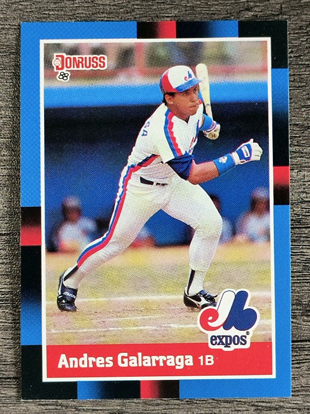 1988 Donruss #282 Andres Galarraga