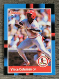 1988 Donruss #293 Vince Coleman