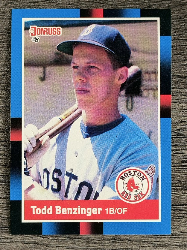 1988 Donruss #297 Todd Benzinger RC
