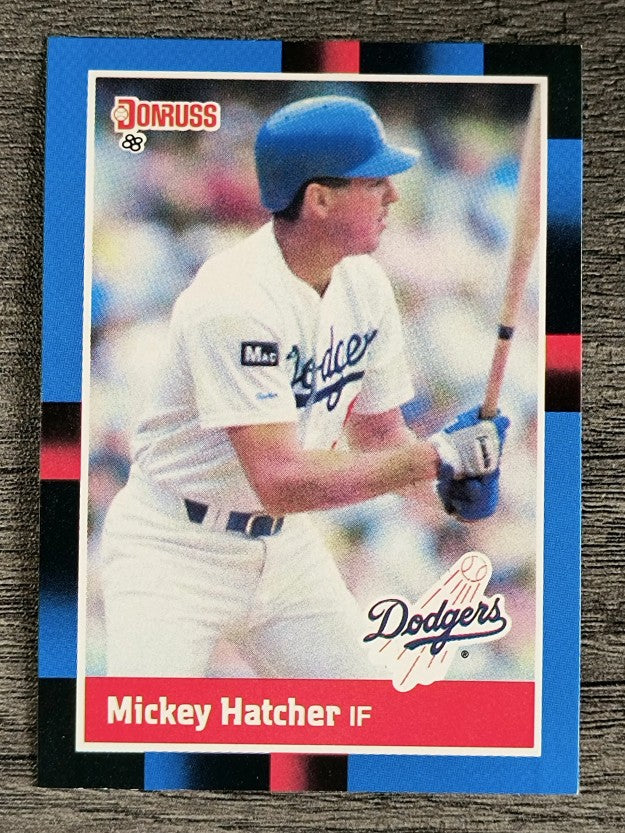 1988 Donruss #299 Mickey Hatcher