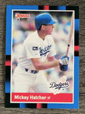 1988 Donruss #299 Mickey Hatcher