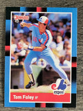 1988 Donruss #303 Tom Foley