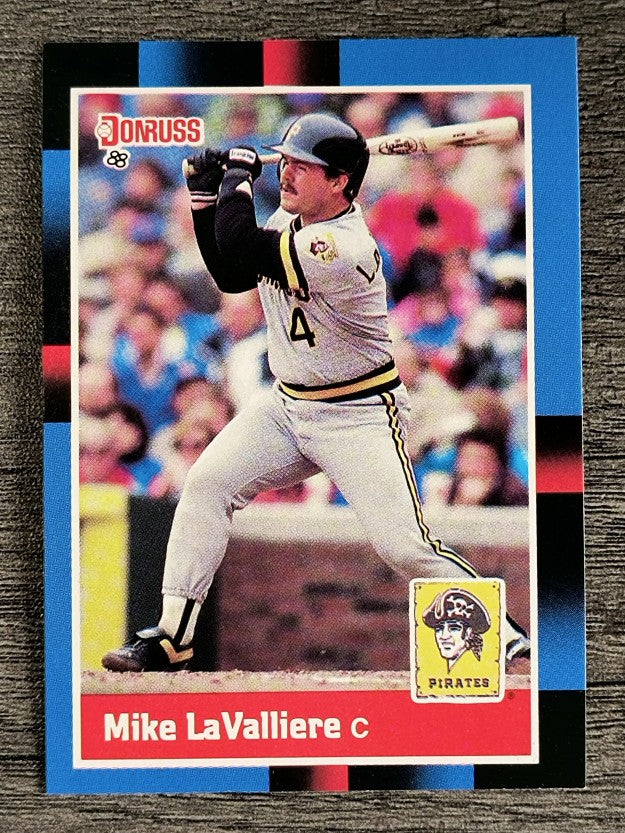 1988 Donruss #312 Mike LaValliere