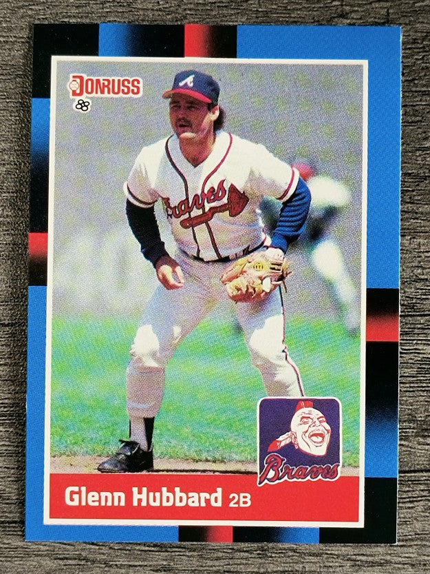 1988 Donruss #314 Glenn Hubbard