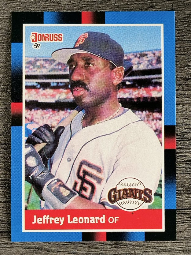 1988 Donruss #327 Jeffrey Leonard